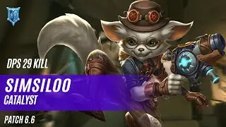 DPS 29 KILL SIMSILOO PIP PALADINS COMPETITIVE (NEW PATCH 6.6) CATALYST