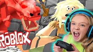 Can Trinity Escape the Dungeon Obby in Roblox!!