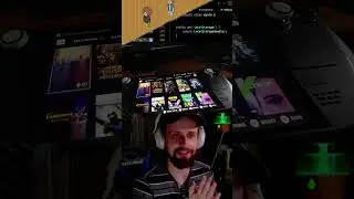 coding steam deck + youtube live game 