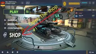 Tanki online 'test server' how to open the shop :D