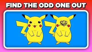 Can You Find The Odd Cartoons?!?! 🔍