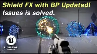 Shield FX with BluePrint Updated Ue4 Ue5