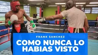 Frank Sánchez, el sparring del Flash