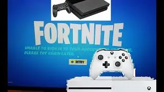 Fix Fortnite Unable to Sign in Your Account for Xbox Live Playstation Please Try Again Later RETRY