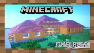 MINECRAFT - Building school (Timelapse)