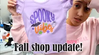 Fall Etsy Shop Update! Creating New Fall Items & Packing Orders