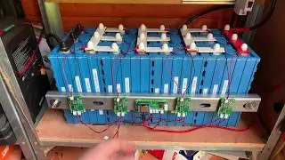 Installing LiFePO4 cells with the diyBMS