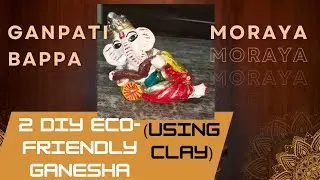 Eco-friendly Ganesha making using clay #ganeshchaturthi #ganesh #ganpati #youtube #youtubepartner