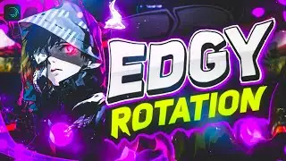 Tutorial Edgy Rotation | Alight Motion + FREE PRESET