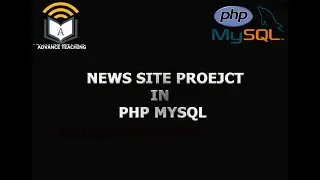 News Site Project in PHP and MYSQL
