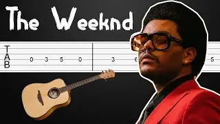 Nothing Is Lost - The Weeknd  (OST Avatar: The Way of Water) Guitar Tutorial, Guitar Tabs