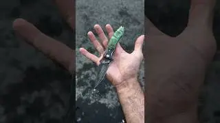 damascus edc knife