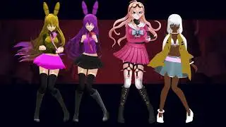 fnaf x danganlonpa ghost dance