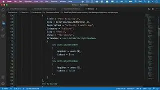 Net  Core and React Entity Framework Relationships   Updating the seed data