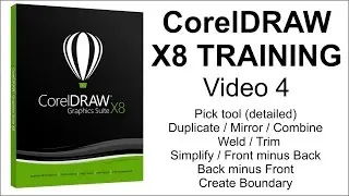 CorelDRAW X8 Tutorial Part 4