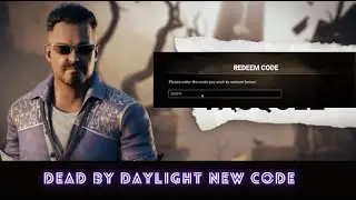 Dead by Daylight NEW CODE