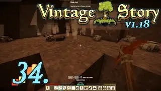 Depleting the Resource-Rich Cave - Let's Play Vintage Story 1.18 Part 34