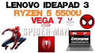 Lenovo Ideapad 3 Ryzen 5 5500U Teste em Jogos - Marvel’s Spider-Man Remastered