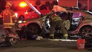 *WARNING* MC Rider Decapitated After T-Boning Camry | CHINO, CA 4.29.22