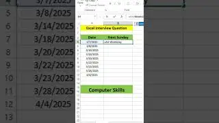 Excel Interview Question & Answer | Excel Job Preparation