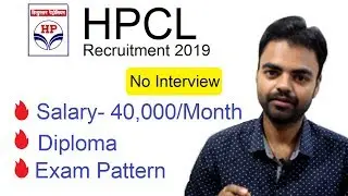 HPCL Recruitment 2019, Salary 40,000 Diploma Latest Govt Jobs After Diploma in India