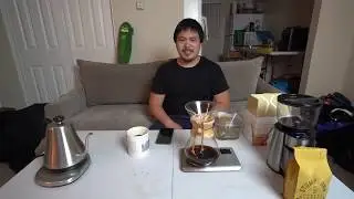 Unboxing the Chemex and making pour over coffee for the first time