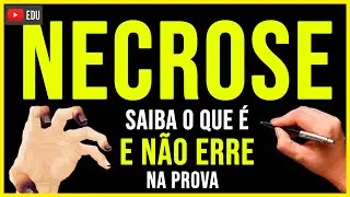 O QUE É NECROSE? Aprenda em 1 minuto! Não Erre Nunca na PROVA! Biologia com Patrick Gomes