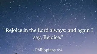 Philippians 4:4