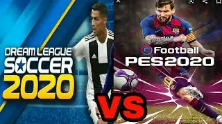 PES 2020 Mobile vs DLS 2020 Goal Comparison