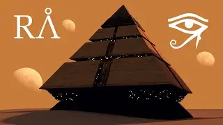 RA PYRAMID SHIP FROM STARGATE