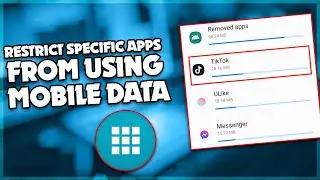 How to restrict specific apps from using mobile data | TECH ON |