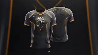 eSports Jersey Design | Black Bulls | SpeedArt