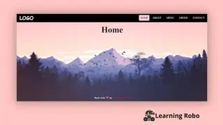 HTML CSS Small Web Page