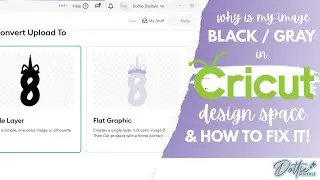 Cricut Image Upload Error | Why Your Image Turns Black or Grey & How to Fix It