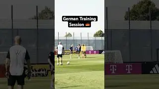 Shot on GOAL training 🇩🇪⚽️
