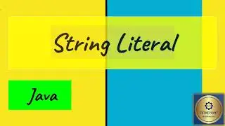 String Literal in Java||part 2 ||String in Java||Java tutorial for beginners||what is string literal