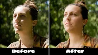 How to FIX Harsh Outdoor Lighting - With No Lights!