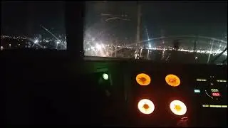Ночная поездка из кабины ЭП1М