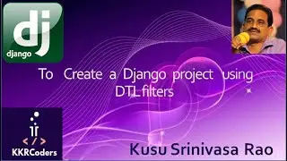 To create a Django project using DTL filters