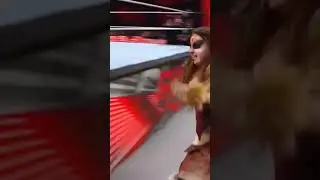 Maxxine took out valhalla with a THANK YEWWWW! ✌️#shorts #wwe #raw