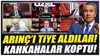 Cem Toker made fun of Bülent Arınç! The studio erupted in laughter! 