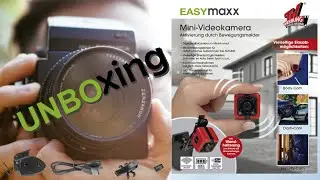 UNBOXING MINI CAMERA EASYMAXX 04809