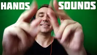 ASMR 22 Minutes of Crispy hand sounds 😴  to focus or sleep
