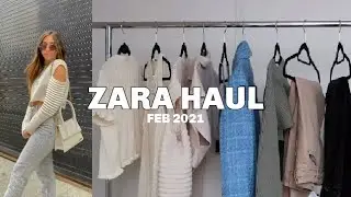 ZARA PRE SPRING CLOTHING HAUL 2021