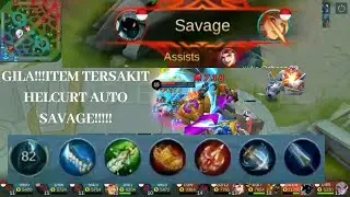 SAVAGE + MANIAC!!! ITEM TERSAKIT HELCURT 2020 MOBILE LEGEND