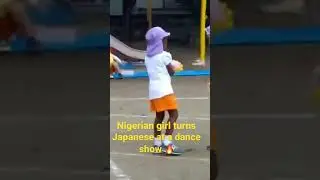 Nigerian girl turns Japanese at a dance show 🔥 