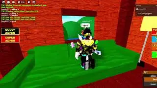 команда ;god и ;fling ------Roblox Free Admin--------