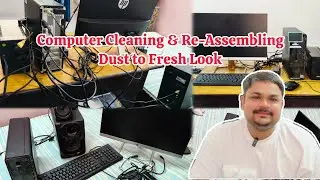 How to Assemble Computer Step by Step | Connect Monitor, CPU, Keyboard & Mouse | PC Setup Guide 2025