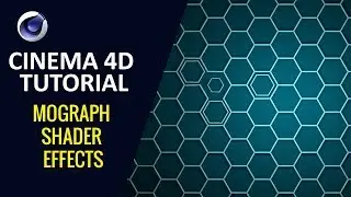 Mograph Shader Effector - Cinema 4D Tutorial