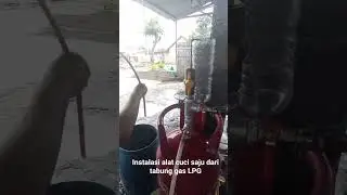 Alat cuci Salju dari tabung LPG